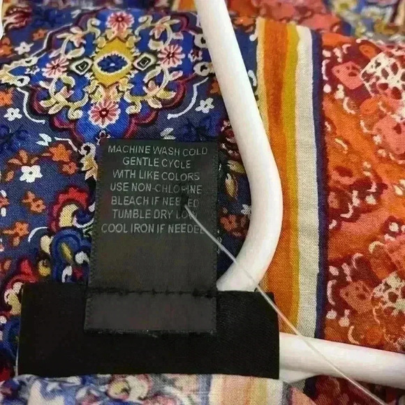 Just Polly Women's blouse Multi-color Size XS - Picture 5 of 6